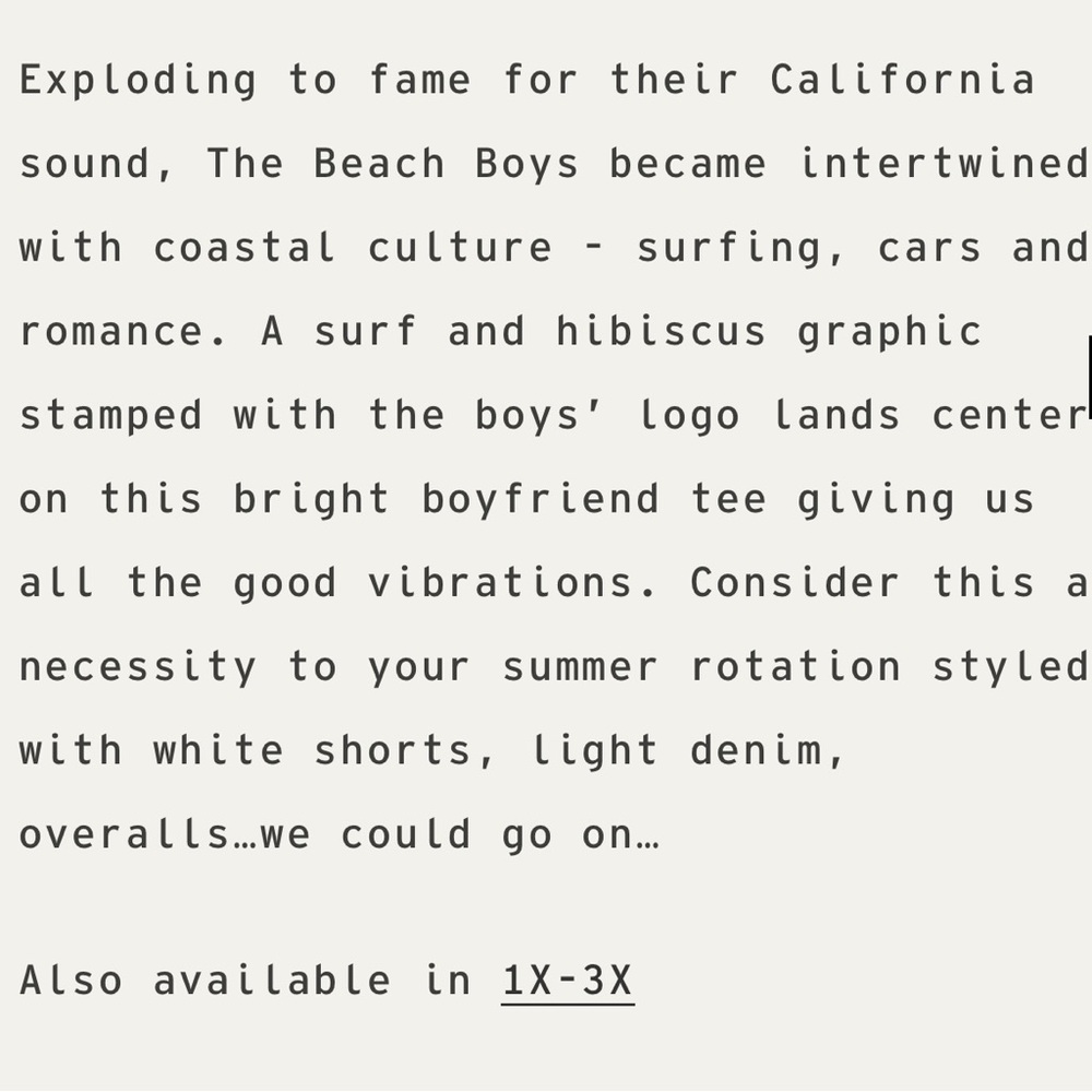 DAYDREAMER | The Beach Boys Surfs Up Boyfriend Tee - Picture 12 of 12